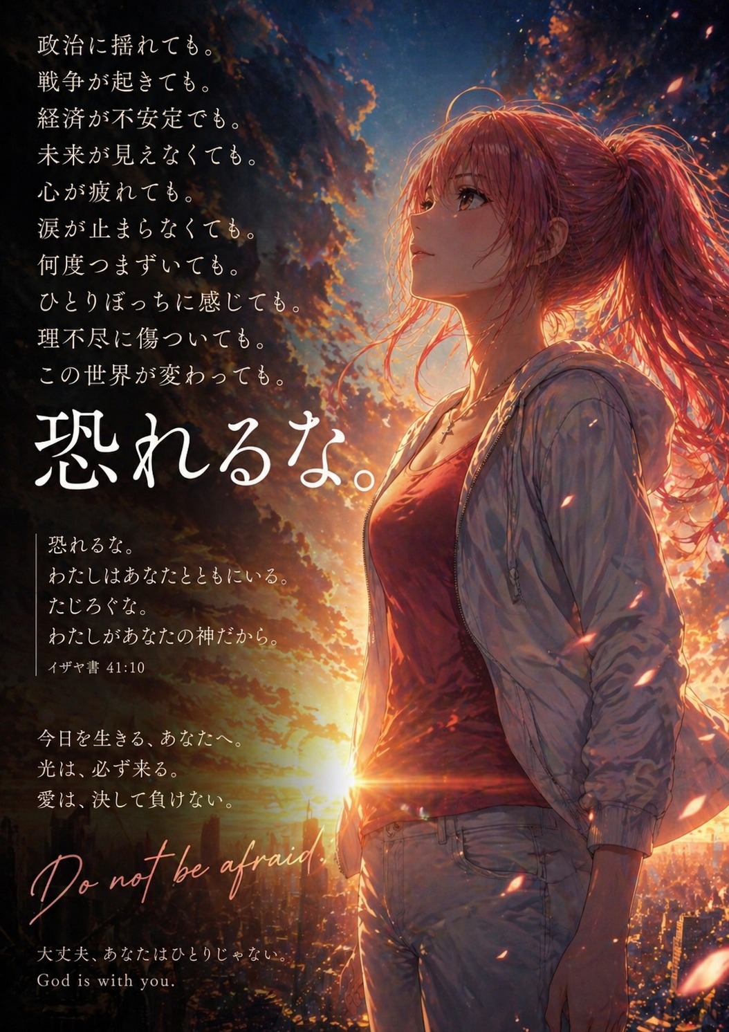 「恐れるな。わたしはあなたとともにいる。 の投稿画像