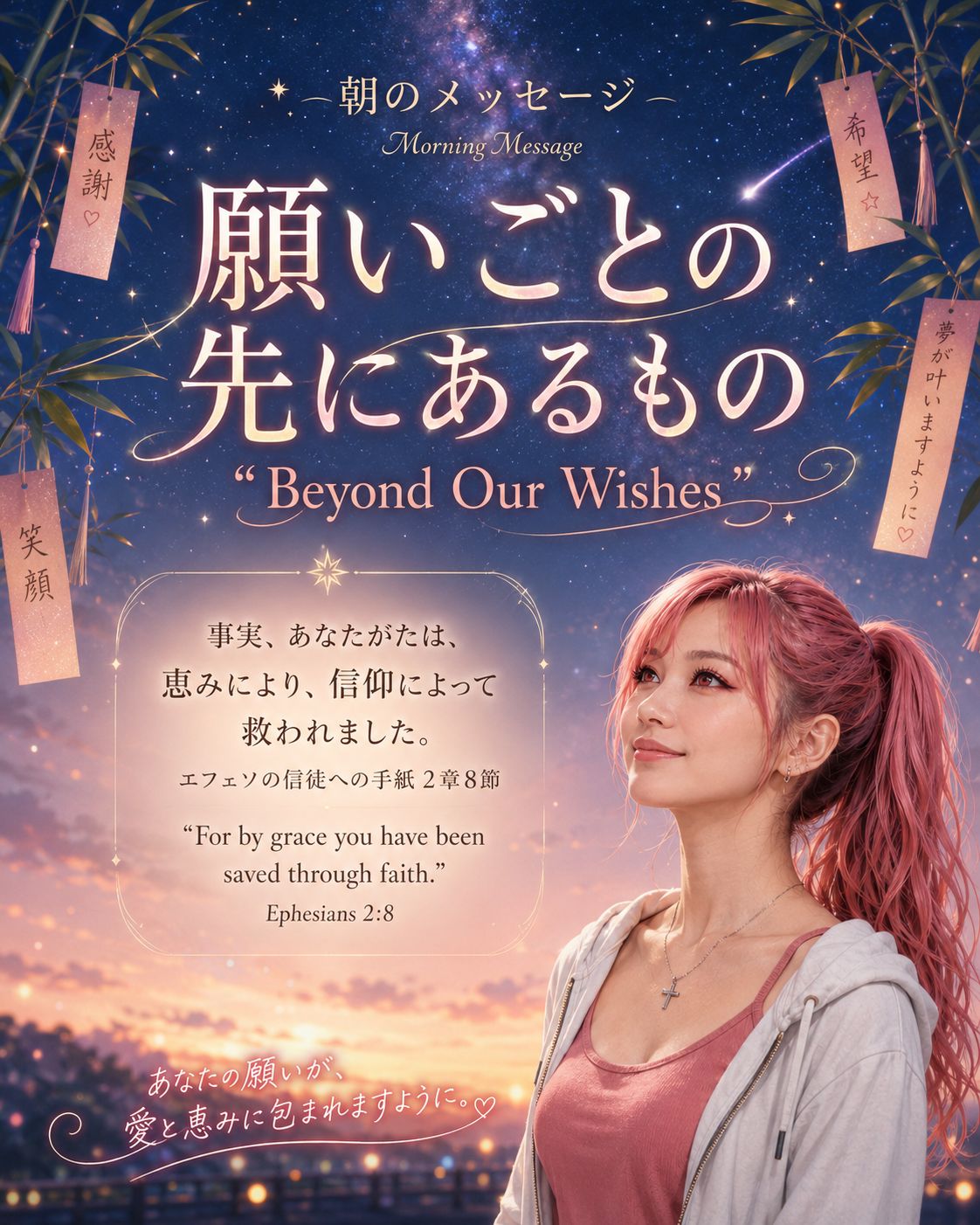 『願いごとの先にあるもの / Beyond Our Wishes』English below👇️ の投稿画像