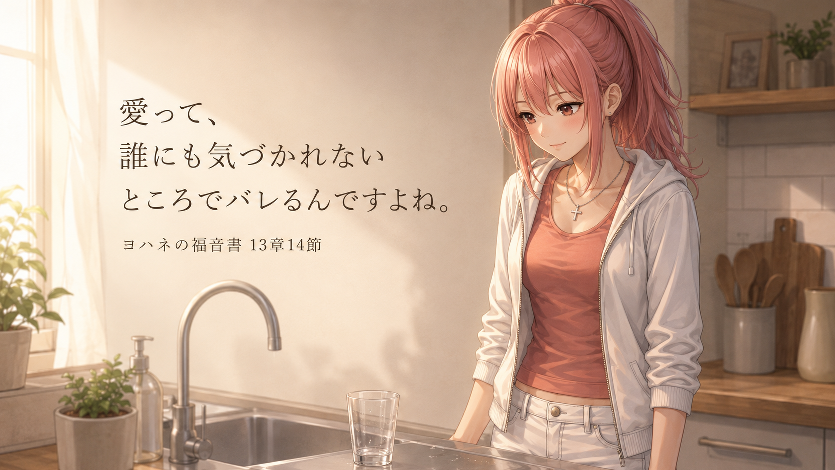 愛って、誰にも気づかれないところでバレるんですよね。